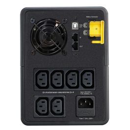 APC BX1600MI sistema de alimentación ininterrumpida (UPS) Línea interactiva 1,6 kVA 900 W 6 salidas AC APC BX1600MI sistema de alimentación ininterrumpida (UPS) Línea interactiva 1,6 kVA 900 W 6 salidas AC