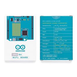 Arduino Uno R4 WiFi - Placa con microcontrolador Renesas RA4M1 ARM Cortex M4, 256kB Flash, 32kB SRAM, WiFi y Bluetooth