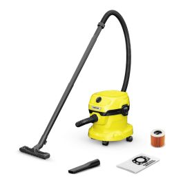 Aspirador Kärcher WD2 PLUS Amarillo 1000 W Precio: 89.49999982. SKU: B1785QAWKW