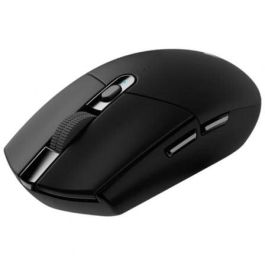 Logitech 910-005282 Ratón Gaming Inalámbrico G305 Lightspeed con Sensor HERO, 12000 DPI, 250h batería, 99g y 6 botones, Negro Logitech 910-005282 Ratón Gaming Inalámbrico G305 Lightspeed con Sensor HERO, 12000 DPI, 250h batería, 99g y 6 botones, Negro