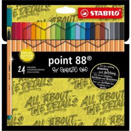 Rotulador Fibra Stabilo Point 88 Snooze One Edition Estuche De Carton De 24 6 unidades Precio: 118.49999964. SKU: B1KEDC66GG