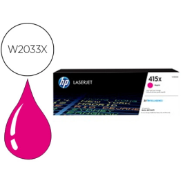 HP Toner Magenta LaserJet Nº 415X para Impresoras HP M454 Series Precio: 276.50000037. SKU: S8410156