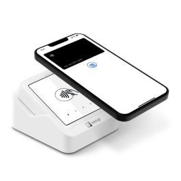 Sumup RDR-SOL-075 Solo+Cradle Retail Iberia, Lector de Tarjetas Blanco con Bluetooth 5.0