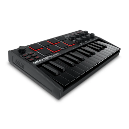 Akai Pro Mpk Mini Mk3 Controlador MIDI de 25 Teclas con Pads MPC y Pantalla OLED