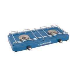 CAMPINGAZ Base Camp - Cocina de Camping de Gas con 2 Zonas, 1.4 kg, Color Azul