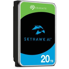 Seagate ST20000VE004 Disco Duro SkyHawk AI de 20TB 3,5" para Sistemas de Vigilancia