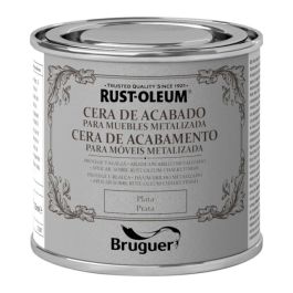 Bruguer Cera para Muebles Chalky Finish Plata Brillo Metalizado 125 ml