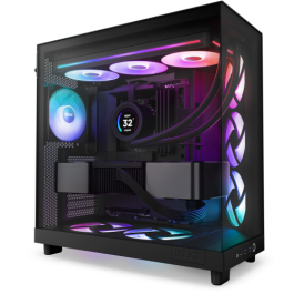 NZXT RF-U36HF-B1 Sistema de Refrigeración para Ordenador, Ventilador 36 cm, Negro