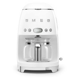Smeg Cafetera de Filtro DCF02WHEU, Estilo 50s, 10 Tazas, 1.4L, Blanco Precio: 219.98999957. SKU: S8103023