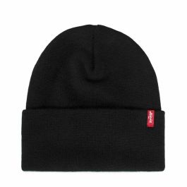 Gorro Levi's Slouchy Red Tab Beanie Negro Gorro Levi's Slouchy Red Tab Beanie Negro