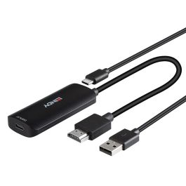Adaptador HDMI a DVI LINDY 43423 Negro 20 cm