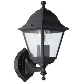 Lámpara de pared exterior radiante brillante Nissie Black E27 1x60W Lámpara de pared exterior radiante brillante Nissie Black E27 1x60W