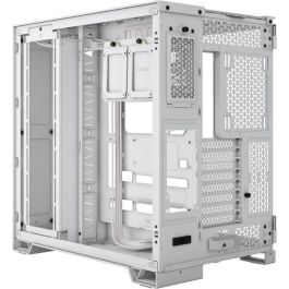 Corsair COR0840006664703 Caja PC 6500X Media Torre de Vidrio Templado con Doble Cámara - Blanco