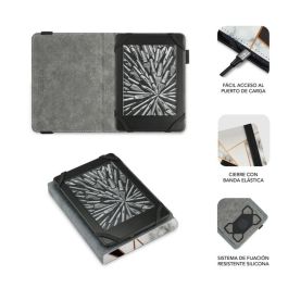 SUBBLIM funda Clever Ebook Case 6" Marmol Negro