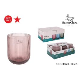La Mediterranea Vaso Sonella 270 cc Morado - Cristalería, 7.5x7.5x9 cm (48 Unidades) Precio: 65.2916. SKU: B1GL8CJSDD