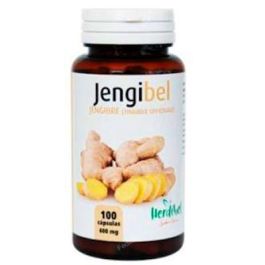 HERDIBEL Jengibre en polvo y extracto seco, complemento alimenticio, 100 cápsulas Precio: 17.5000001. SKU: B1CK5R2CGF