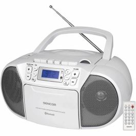 Reproductor de CD/casete - SENCOR - SPT 3907 W - 4 W - Bluetooth - Blanco Precio: 81.50000012. SKU: B1JBW6KNAR