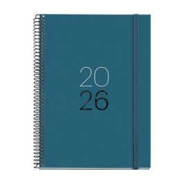 Agenda Anual (2026) Miquelrius Basic Calm Espiral Tapa Extra Con Goma Plus 155X213 S/V Ocean Precio: 10.50000006. SKU: B1JS3PYN36