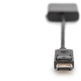 Digitus Adaptador DisplayPort a DVI(24+5) Macho/Hembra DVI-I Dual Link 1.1a, 0.15m