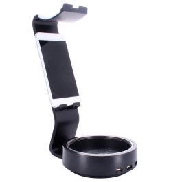 EXQUISITE GAMING Cable Guy Powerstand SP2 Soporte Cargador con 3 Puertos USB 3.0 Halo Iluminado Negro