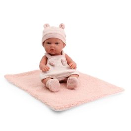 Tachan Muñeca Bebé 30cm con Conjunto de Punto Rosa: Gorrito, Peto y Botitas, Facciones Realistas, Incluye Mantita +3 años Precio: 18.8899997. SKU: B1DTZPBL6C
