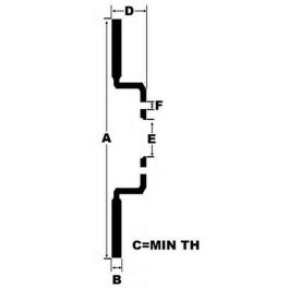 Discos de Freno Black Diamond BDKBD1183COM Taladrado