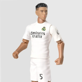 Megableu MEG3760046781857 Figura Articulada de Bellingham del Real Madrid 20 cm con Idioma Francés