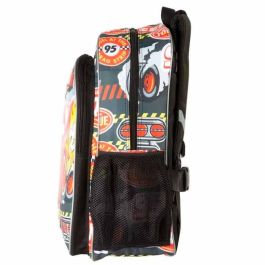 PERONA Mochila Disney Pixar Cars Pistons 42cm, con 2 Compartimentos y Bolsillo Lateral para Botella, Poliéster