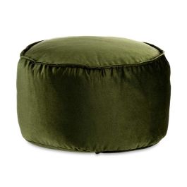 Puff Redondo Terciopelo 60X35Cm Verde Giftdecor (2 Unidades) Puff Redondo Terciopelo 60X35Cm Verde Giftdecor (2 Unidades)