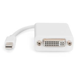 Digitus Adaptador DisplayPort Mini DP a DVI 24+5, Macho/Hembra, 0.15m, Blanco, Versión 1.1a, para Conectar Dispositivos