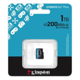 Kingston 1TB microSDXC Canvas Go Plus Gen4 200R A2 U3 Clase 10 200MB/s