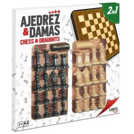 Tab. ajedrez-damas madera con acc. 40x40 cm. Tab. ajedrez-damas madera con acc. 40x40 cm. Precio: 19.12768. SKU: B1CMT5QPEN