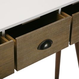 Mesa de Entrada Versa con 3 Cajones - Madera de Pino y MDF - 30x80x90 cm Mesa de Entrada Versa con 3 Cajones - Madera de Pino y MDF - 30x80x90 cm
