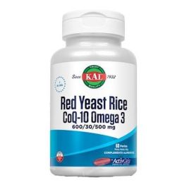 KAL Arroz Rojo, CoQ10 y Omega 3 para estilo de vida saludable - 60 perlas Precio: 39.9899995. SKU: B13HYY9MPM