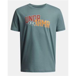 Camiseta de Manga Corta Infantil Under Armour Overlay Wm Ss Verde M