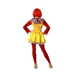 Disfraz Payaso Amarillo Halloween Mujer Adulto XS-S Disfraz Payaso Amarillo Halloween Mujer Adulto XS-S