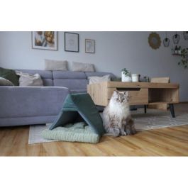 Cama para gatos - KERBL - ANNE - 45 x 40 x 34 cm - Verde Cama para gatos - KERBL - ANNE - 45 x 40 x 34 cm - Verde