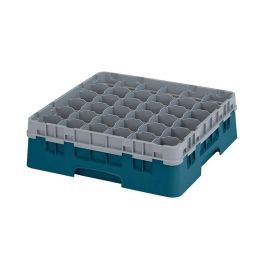 CAMBRO - 36S418-414 - Cesta de lavado 36 comp. 1 altura - 7,2 cm Ø máx. - alt. máx. 11,8 cm - 50 x 50 x 14,3 cm - Cerceta Precio: 47.49999958. SKU: B1DS2NRXGH