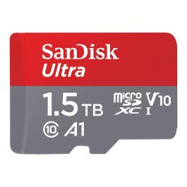 Sandisk Ultra 1.5TB MicroSDXC UHS-I Clase 10 V10 150MB/s con Adaptador SD