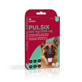 Pulsix Spoton para Perros de 25 a 40 kg, Envase con 4 Pipetas de 4 mL, Dosis de 400 a 2000 mg Pulsix Spoton para Perros de 25 a 40 kg, Envase con 4 Pipetas de 4 mL, Dosis de 400 a 2000 mg Precio: 36.4999998. SKU: B1HC29K365
