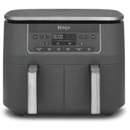 Ninja DZ300EU Freidora de Aire Caliente Dual Zone 7.6 L, Capacidad de 3.2 kg, Hornea y Asa, Gris Precio: 257.88999951. SKU: B13VBH7V4L