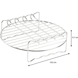 Domo Accesorios para AirFryer - 12 Piezas - Negro - DOM5411397176189