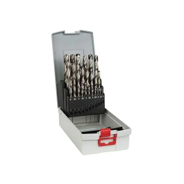 Bosch ProBox 25 Brocas HSS-G Rectificadas 1-13 mm 135° (25 Piezas)