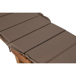 Tumbona Terraza Y Jardin DKD Home Decor Marron Beige 54 x 61 x 191 cm