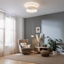 Ventilador de Techo con Luz Cecotec EnergySilence LampAero 650 Blanco 20 W 45 W