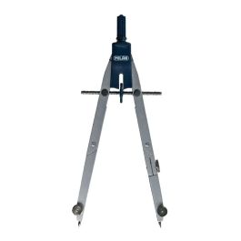 Milán Compás con Bigotera Automática de Apertura Rápida Autocentrante, Incluye Minas, Adaptador y Alargadera, Cromado 12 cm Precio: 16.50000044. SKU: S7908673