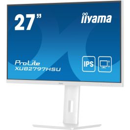 IIYAMA XUB2797HSU-W2 Monitor 27" Full HD 1080p IPS 1ms 100Hz HDMI+DP Blanco con Ajuste de Altura