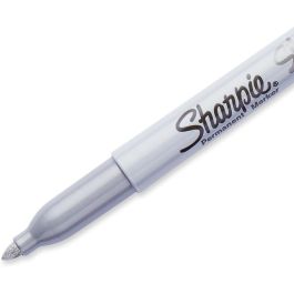 Sharpie Metallic Marker Permanent F 1.4mm Silber 1er Blister