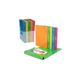 Carchivo Carpeta 3 Solapas Cartón Plastificado Extra Brillante con Goma de Cierre, Rosa Precio: 2.50000036. SKU: BIX2033L60