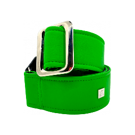 GETM Correa Guitarra Bajo Fly Green Ajustable Hasta 165 cm Polipiel Nailon Piel Color Verde